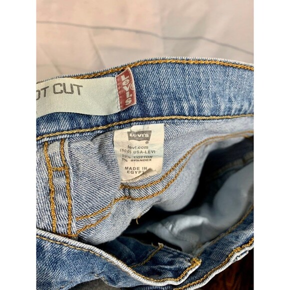 Levi Strauss Bootcut Size 12 Long Blue Jeans - Picture 12 of 12